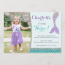 Search for mermaid tail birthday invitations Girl birthday party