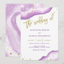 Search for lavender and gold wedding invitations Purple