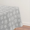 Search for silver snowflake placemats White