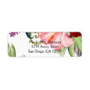 Search for hawaiian wedding return address labels Hibiscus