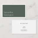 Search for moss business cards Modern