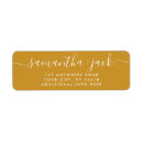 Search for love return address labels Orange