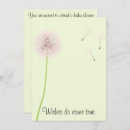 Search for dandelion baby shower invitations Pink
