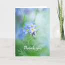Search for forget me not thank you cards Garden