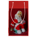 Search for vintage santa claus gift bags Xmas