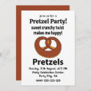 Search for pretzel invitations Party