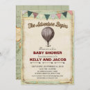 Search for vintage hot air balloon invitations Map