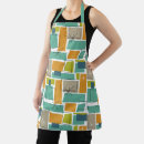 Search for turquoise and black aprons Colourful