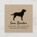 Search for black lab business cards Modern