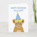 Search for funny lion birthday cards Wild