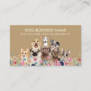 Search for rescue business cards Dog