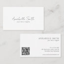 Search for black makeup artist business cards Minimalist