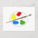 Search for palette postcards Brush