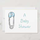 Search for diaper pin invitations Shower