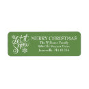 Search for snow return address labels Merry christmas
