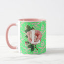 Search for vintage pink roses mugs Green