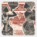 Search for african tribal stickers Woman