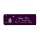 Search for fire return address labels Glowing