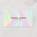 Search for iridescent business cards Elegant