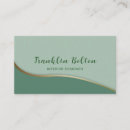 Search for cloud business cards Green