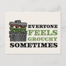 Search for oscar the grouch sesame street postcards Toddler