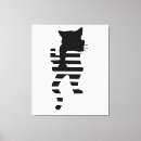 Search for silhouette canvas prints Pets