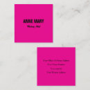 Search for bright color business cards Modern