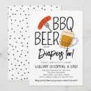 Search for babies beer bbq baby shower invitations For him