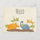 Search for cute triceratops postcards Prehistoric