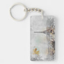 Search for famous rectangular key rings Eiffel tower