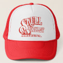 Search for skull baseball caps Red