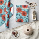 Search for poppies wrapping paper Botanical