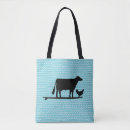 Search for cow and chicken tote bags Farm animals