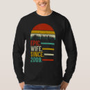 Search for 11th wedding anniversary tshirts Wife