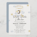 Search for twinkle twinkle little star baby boy shower invitations Modern
