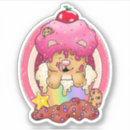 Search for cute frosted cupcake stickers Cherry