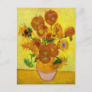 Search for van gogh sunflower postcards Vintage