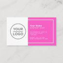 Search for neon business cards Professional