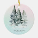 Search for first deer christmas tree decorations Watercolor