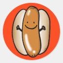 Search for cartoon hot dog stickers Cute
