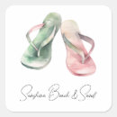 Search for beach flip flops stickers Sunshine
