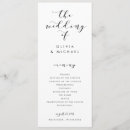 Search for swirl wedding programs Modern