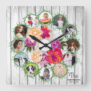 Search for photo collage template clocks Birthday