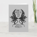 Search for witch halloween cards Flying monkeys