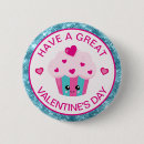 Search for cupcake love badges Valentine