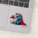 Search for man of steel stickers Superman classic logo