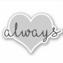 Search for black and white hearts love stickers Grey
