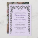 Search for purple unique quinceanera invitations Modern