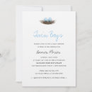 Search for nesting baby boy shower invitations Watercolor