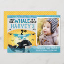 Search for orca whale party invitations Under the sea